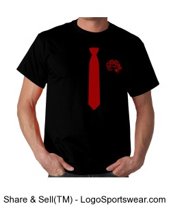Theta Chi Red Carnation Ball - Men's T-Shirt Design Zoom